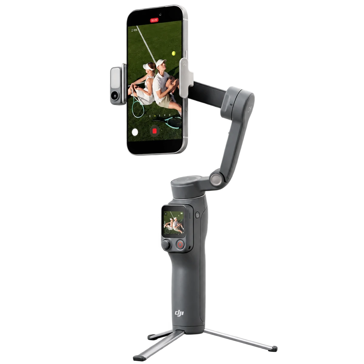 Osmo Mobile 8P พร้อมโทรศัพท์ Module 2 และจอ Osmo FrameTap บนด้าม Osmo Mobile 8P พร้อมโทรศัพท์ Module 2 และจอ Osmo FrameTap บนด้าม