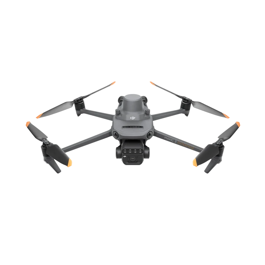 DJI Mavic 3M ตัวเครื่องสีเทาพร้อมกล้อง RGB และกล้อง Multispectral ด้านหน้า DJI Mavic 3M ตัวเครื่องสีเทาพร้อมกล้อง RGB และกล้อง Multispectral ด้านหน้า