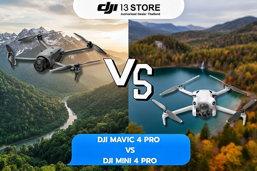 DJI Mavic 4 Pro VS DJI Mini 4 Pro — DJI 13 Store