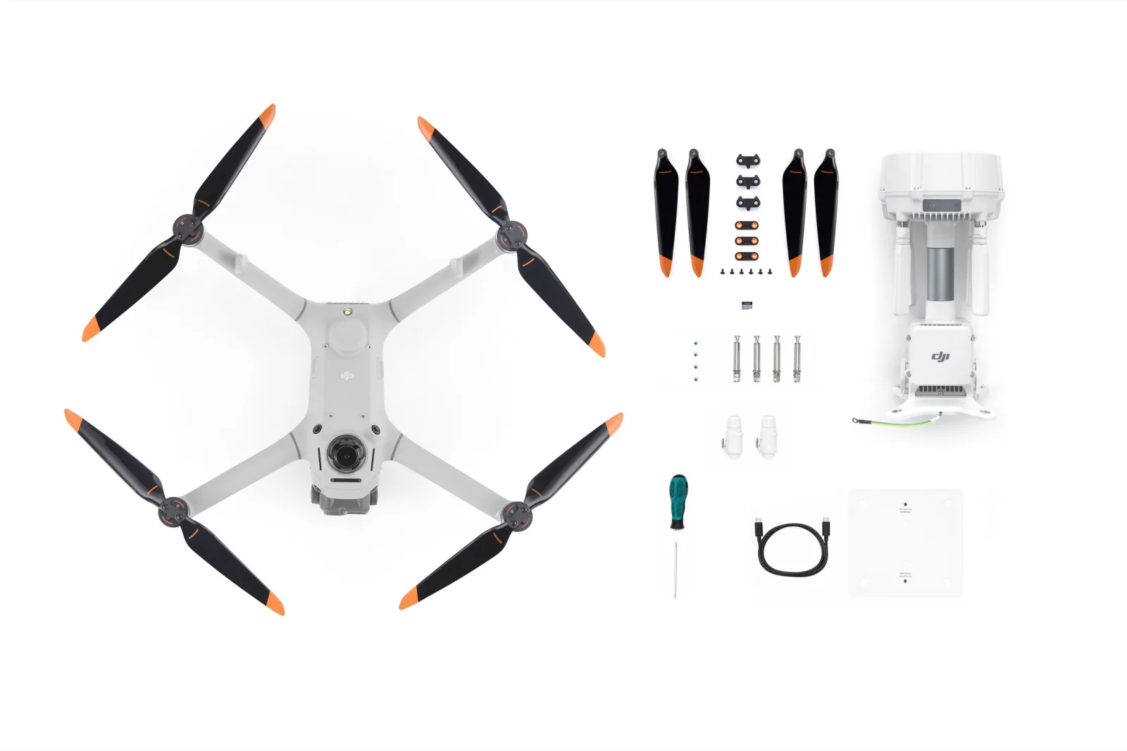 DJI Matrice 5TD พร้อมใบพัดและอุปกรณ์